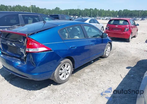 2011 Honda Insight Ex из США, поврежденный, VIN JHMZE2H74BS001809